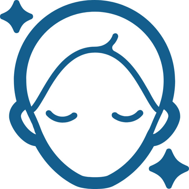 Peaceful sleep icon